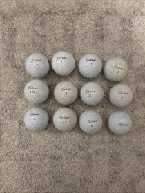 12 Titleist Pro V1 Used Golf Balls